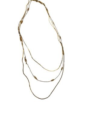 Napier Multi-Strand Gold Layered Necklace Women Jewelry 20”